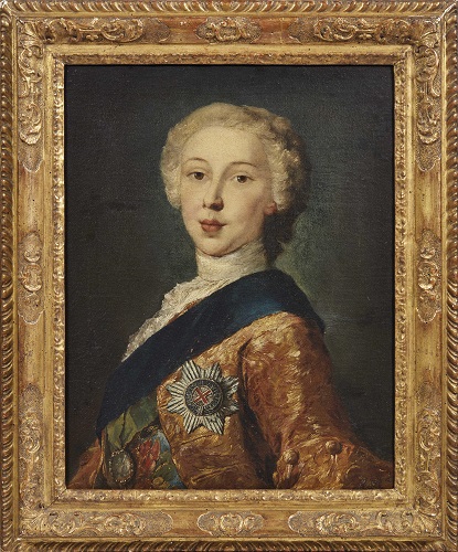 Image of Francesco Guardi's Portrait of Bonnie Prince up for Sale